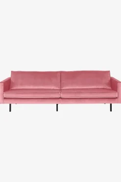 Amsterdam velvet bank 4-zits pink