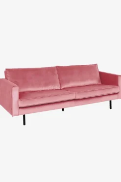 Amsterdam velvet bank 3-zits pink