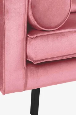 Amsterdam velvet bank 3-zits pink