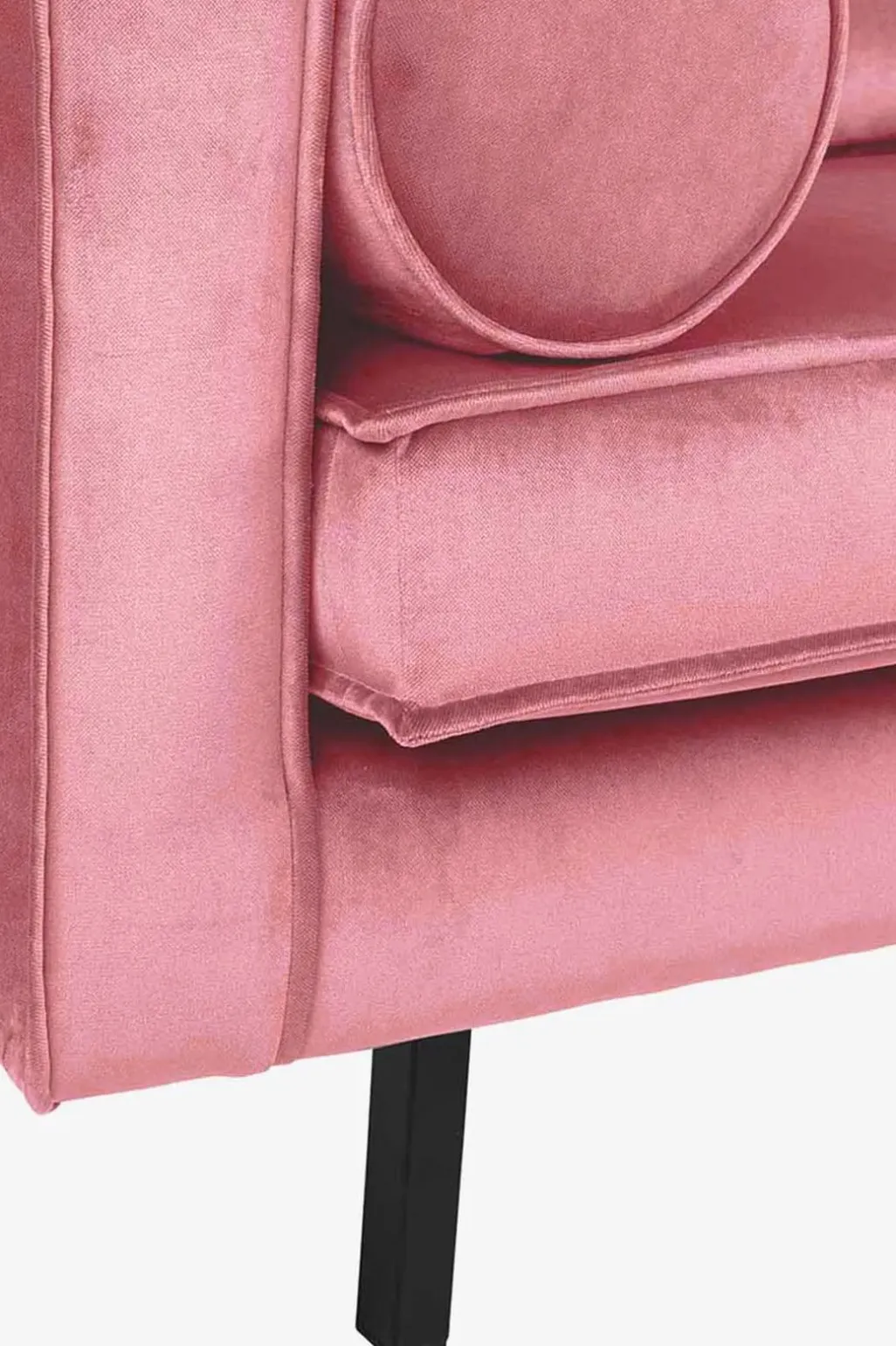 Amsterdam velvet bank 3-zits pink