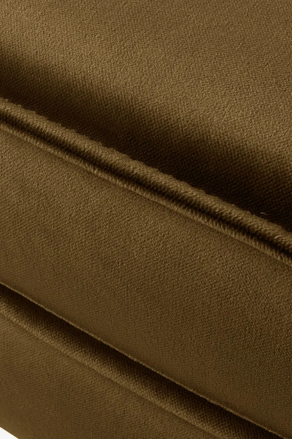 Amsterdam velvet hocker brons