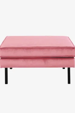 Amsterdam velvet hocker pink
