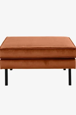 Amsterdam velvet hocker roest
