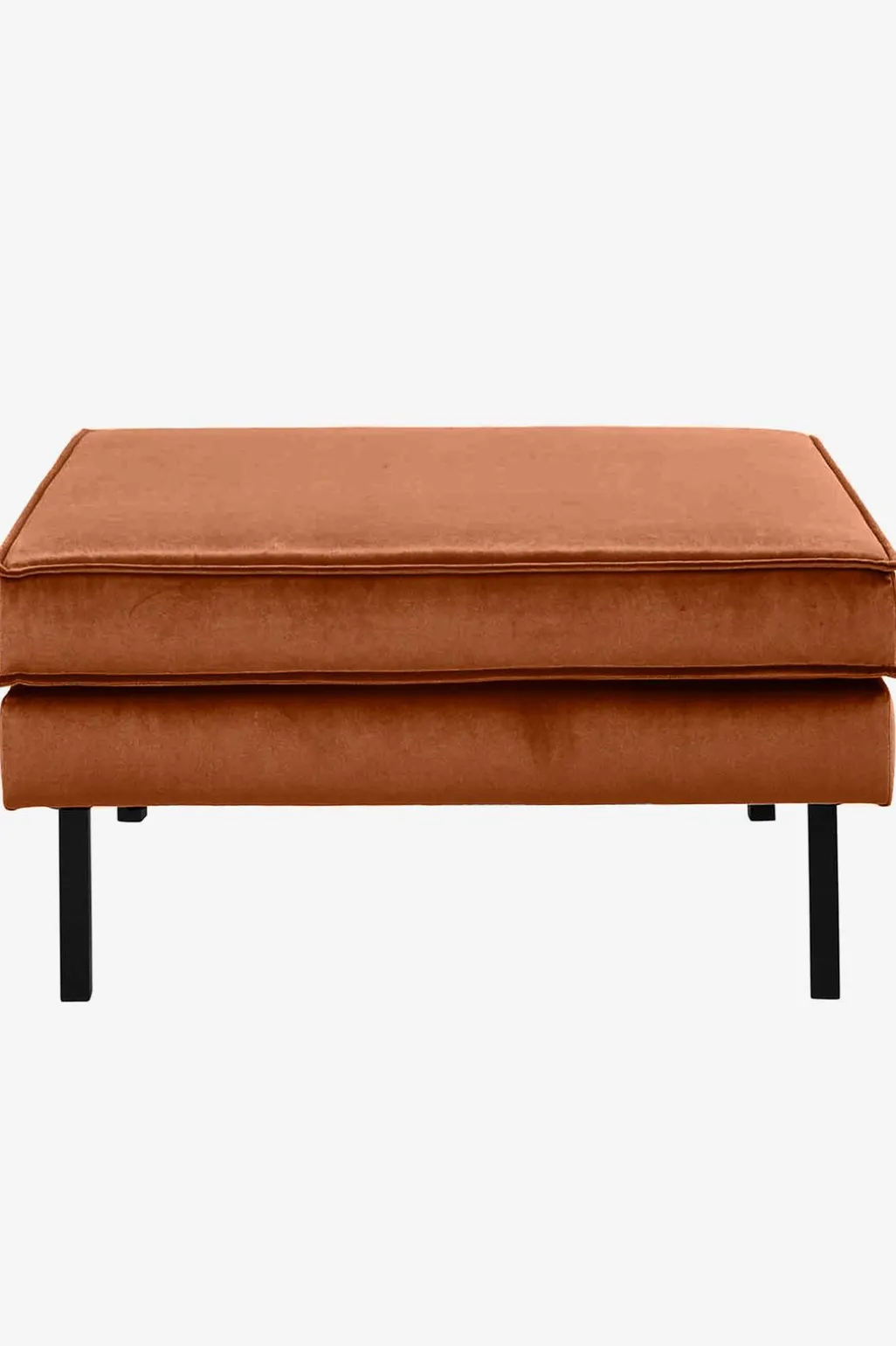 Amsterdam velvet hocker roest