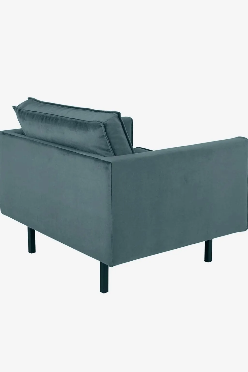 Amsterdam velvet loveseat grijs blauw