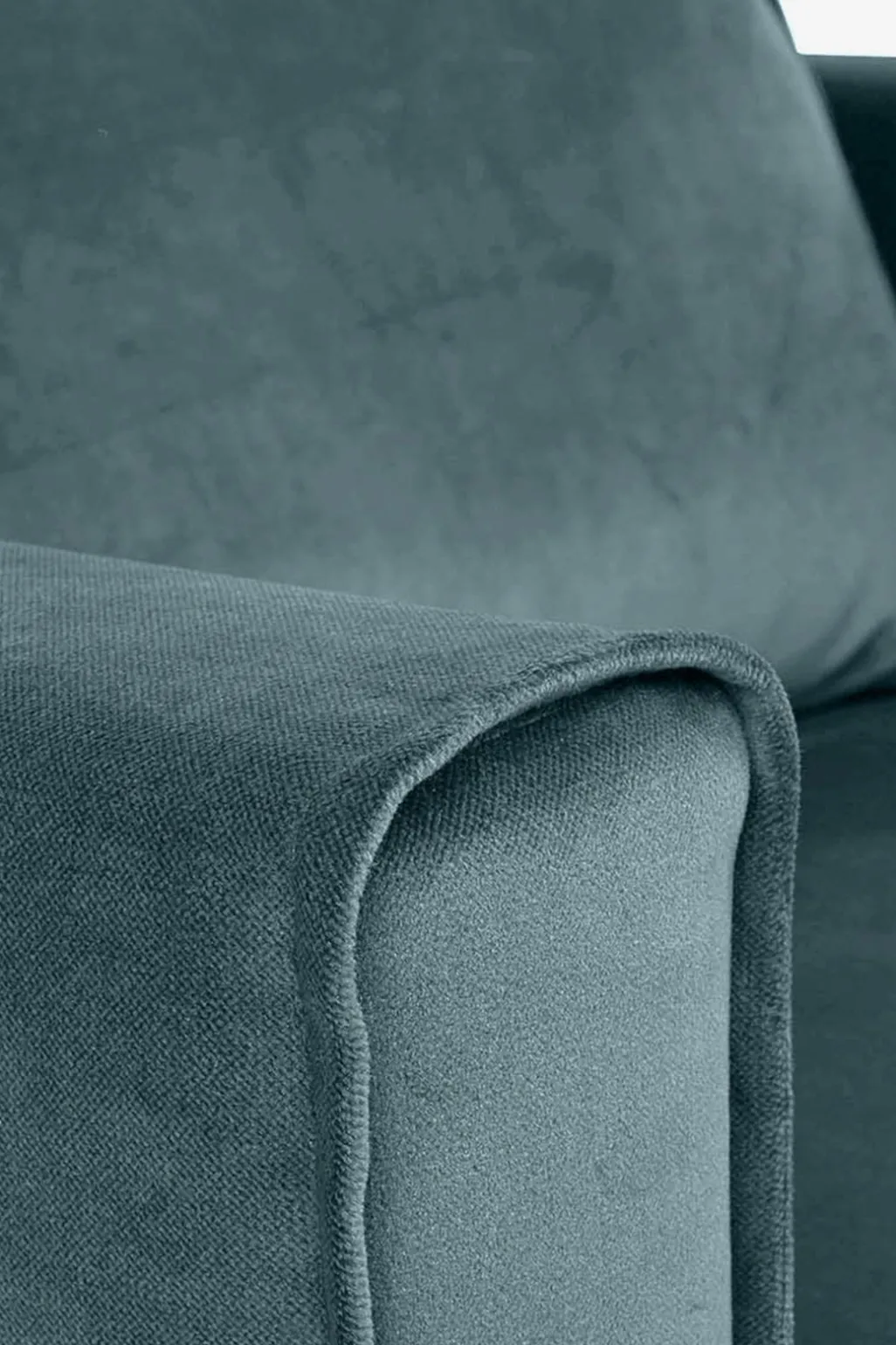 Amsterdam velvet loveseat grijs blauw
