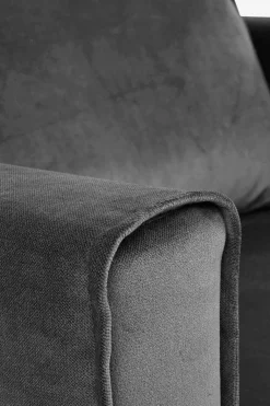 Amsterdam velvet loveseat grijs