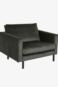 Amsterdam velvet loveseat donkergroen