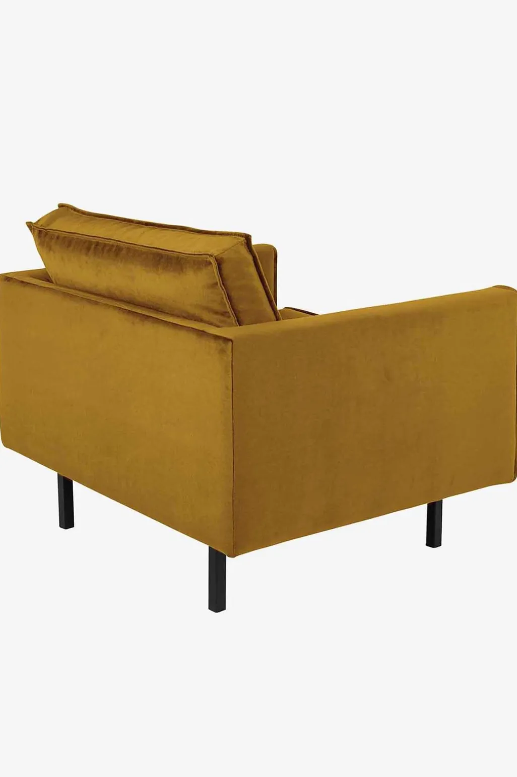 Amsterdam velvet loveseat oker