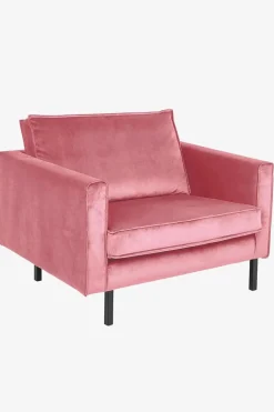 Amsterdam velvet loveseat roze