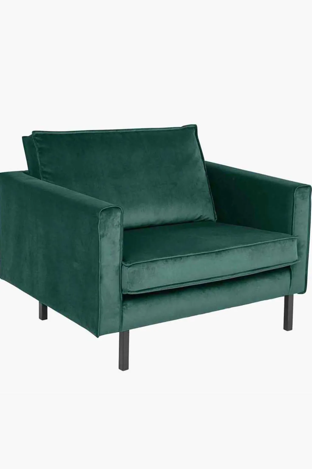 Amsterdam velvet loveseat groen
