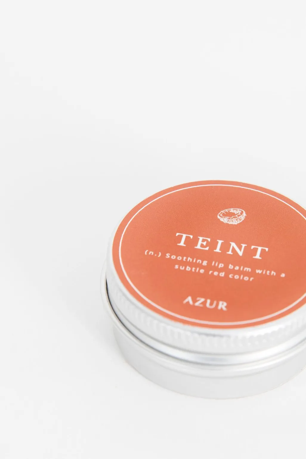 Azur lipbalm teint