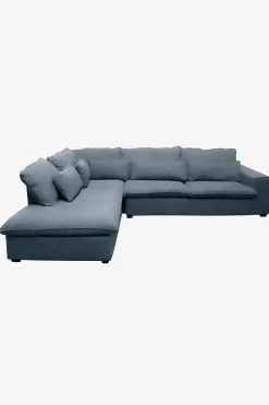 Baron bank 3.5-zits lounge links donkerblauw
