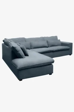 Baron bank 3.5-zits lounge links donkerblauw