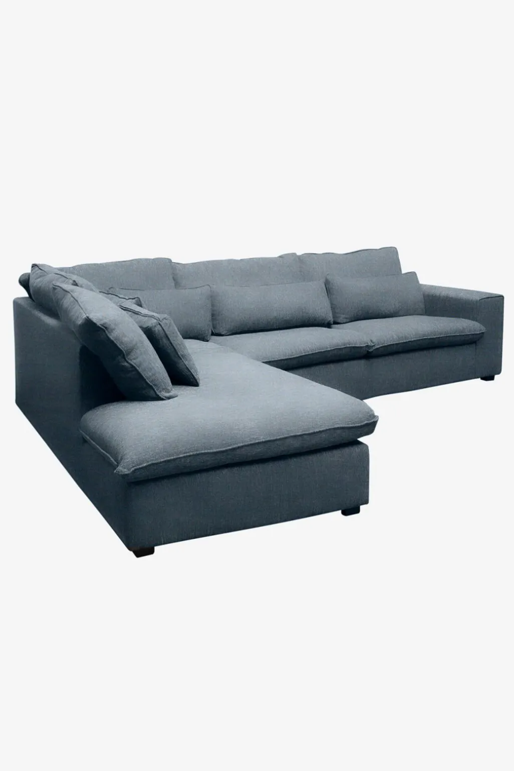 Baron bank 3.5-zits lounge links donkerblauw