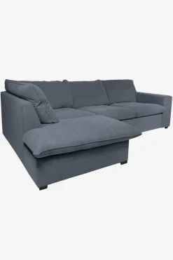 Baron bank 2.5-zits lounge links donkerblauw