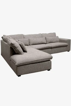 Baron bank 3.5-zits lounge links lichtgrijs melee
