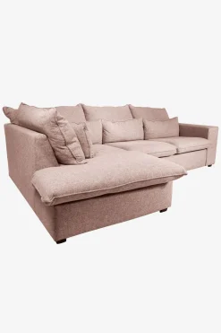 Baron bank 2.5-zits lounge links roze karamel melee