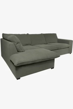 Baron bank 2.5-zits lounge links donkergroen