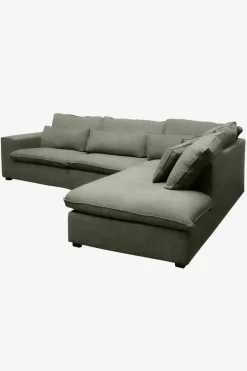 Baron bank 3.5-zits lounge rechts donkergroen