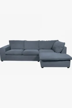 Baron bank 2.5-zits lounge rechts donkerblauw