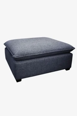 Baron hocker donkerblauw melee