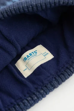 BARTS blauwe beanie met strepen