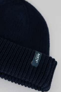 Barts donkerblauwe fishermen's beanie