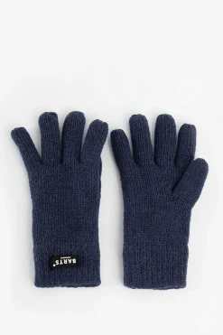 BARTS donkerblauwe gebreide handschoenen