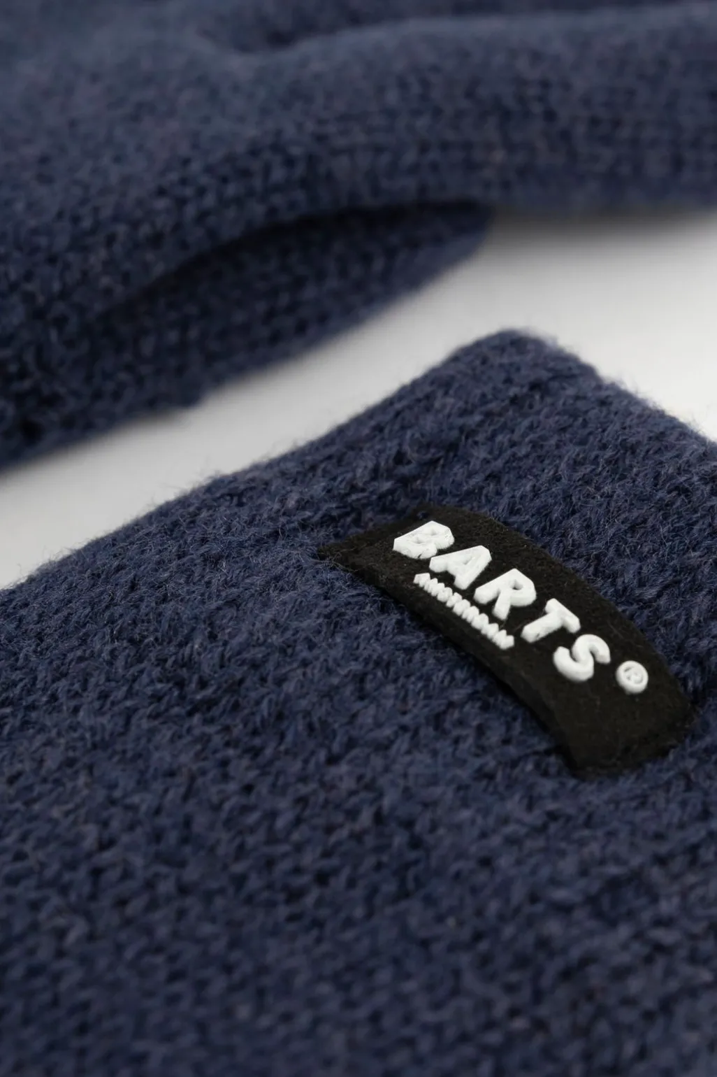 BARTS donkerblauwe gebreide handschoenen