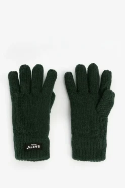 BARTS donkergroene gebreide handschoenen