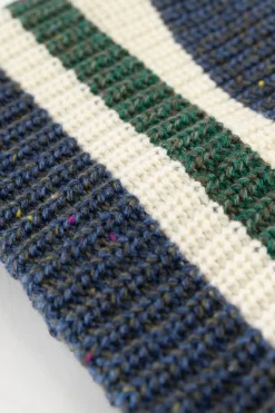 BARTS gekleurde beanie met strepen