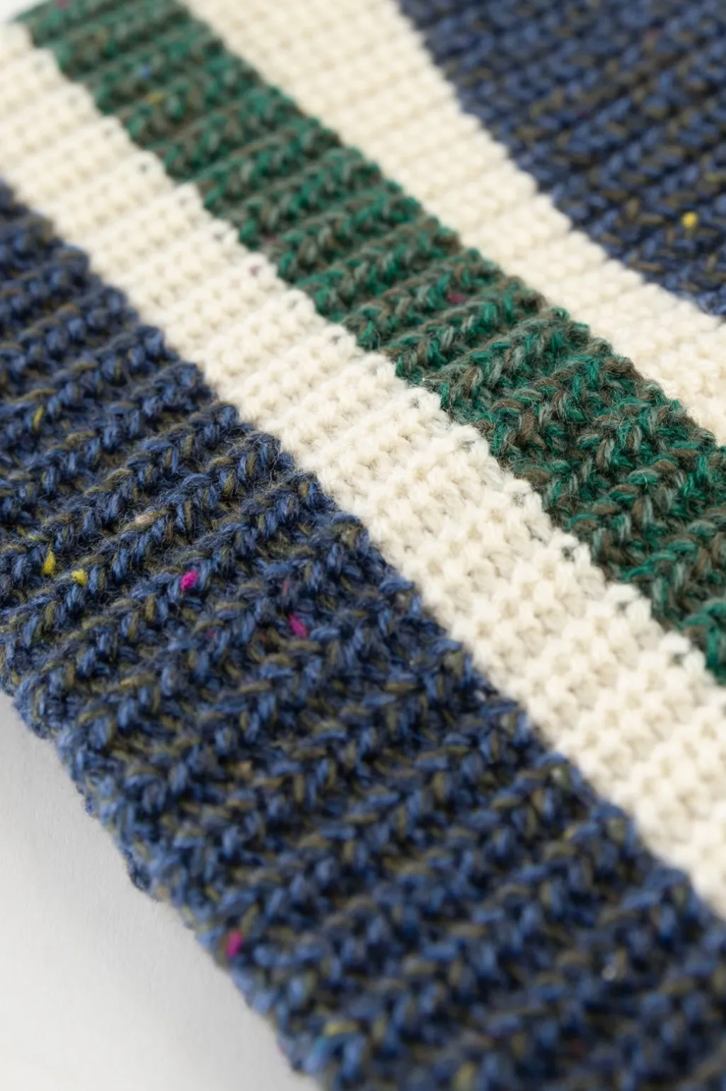 BARTS gekleurde beanie met strepen