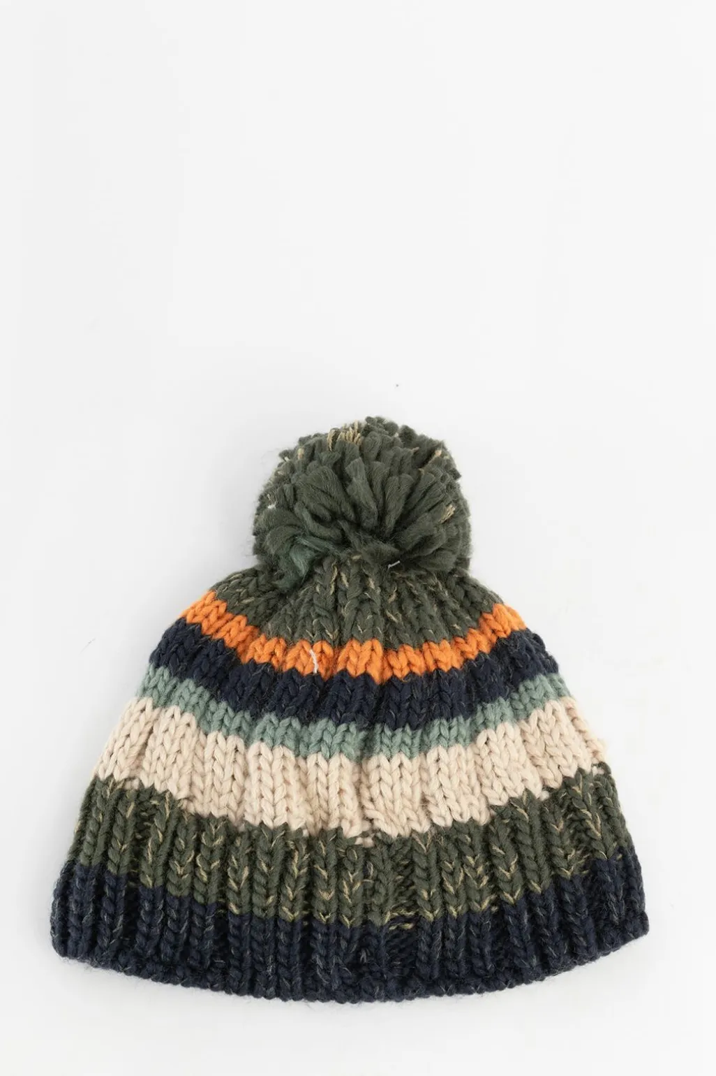 BARTS multicolour beanie met pompom