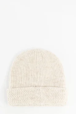 BARTS off white beanie