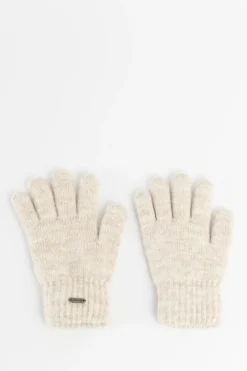 BARTS off white gebreide handschoenen