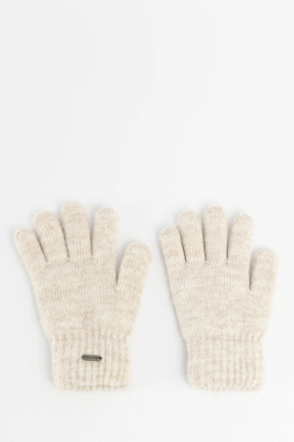 BARTS off white gebreide handschoenen