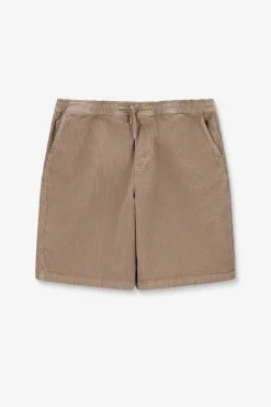 Beige corduroy short