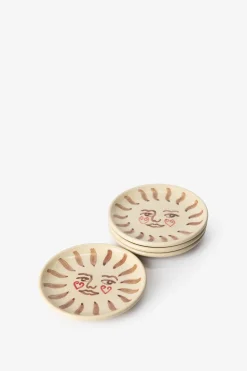 Beige dessertborden cheaky heart