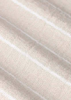 Beige gestreept overhemd