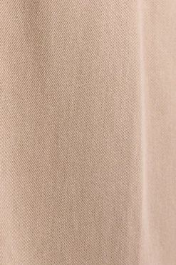 Beige high waist wide leg jeans