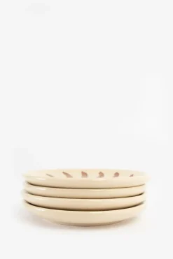 Beige ontbijtbord cheaky heart
