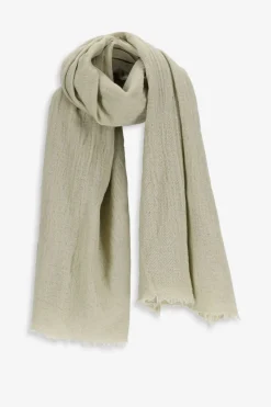 Beige wollen sjaal