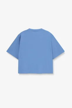 Blauw boxy T-shirt