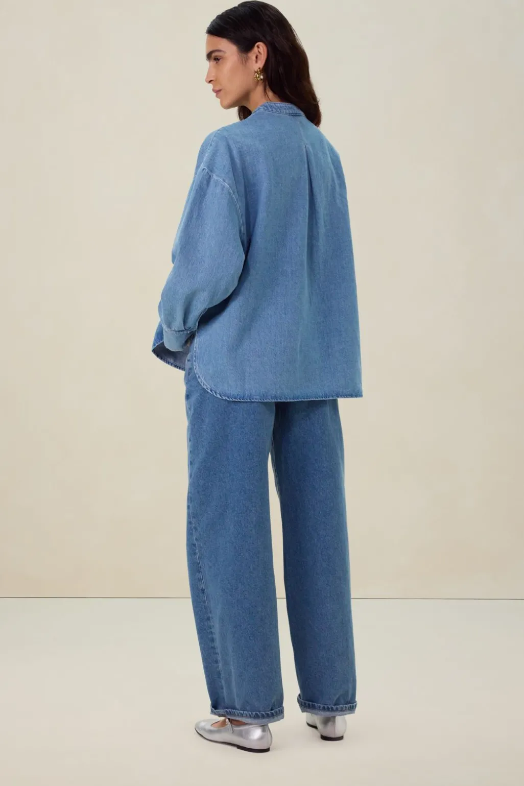 Blauw denim jack