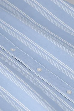 Blauw gestreept overhemd