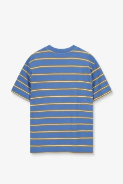 Blauw gestreept T-shirt