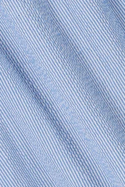 Blauw gestreepte blouse