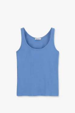 Blauw singlet