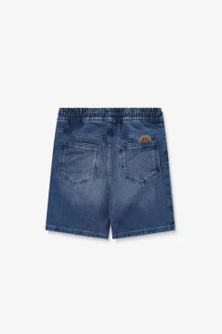 Blauwe denim short